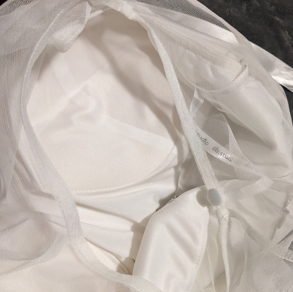 David's bridal midi wedding dress - Picture 3 of 3
